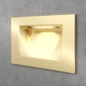 Золотой светодиодный прямоугольный светильник для уличной лестницы Integrator IT-731-Gold-IP65